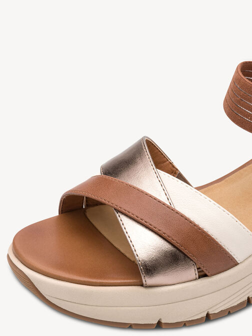 Sandalette, COGNAC COMB, hi-res