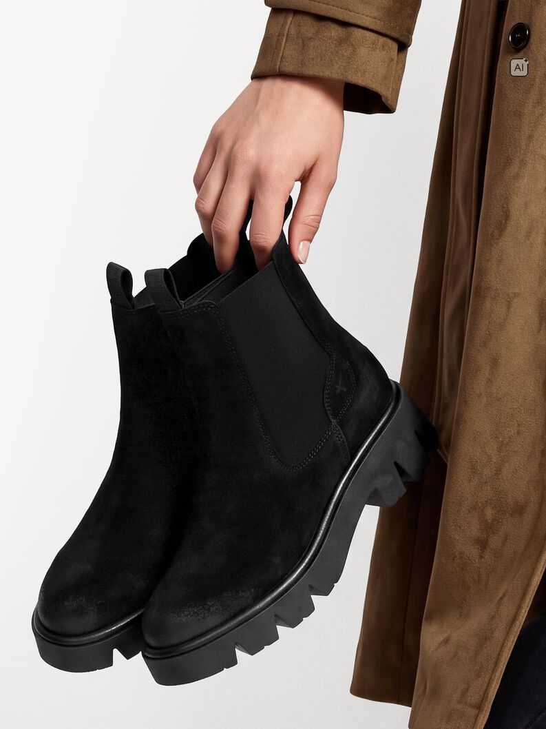 Stivaletti Chelsea - nero, BLACK, hi-res