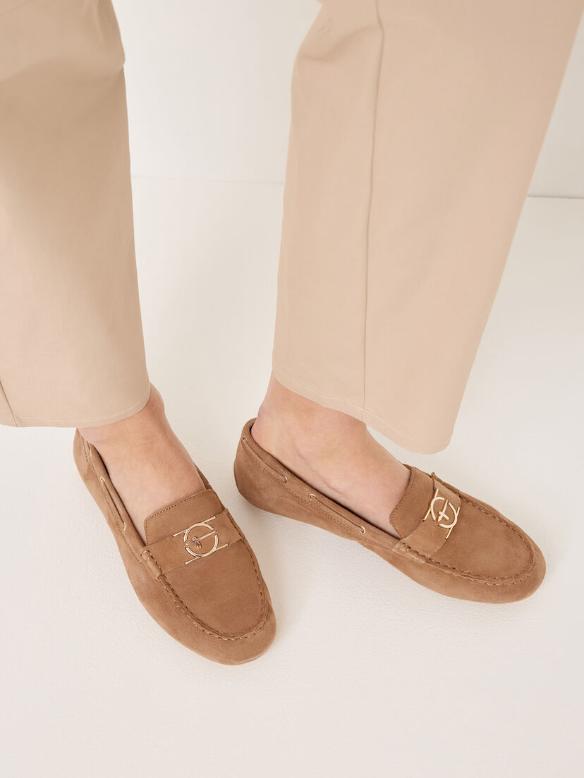 Leren Mocassin - bruin, cognac, hi-res