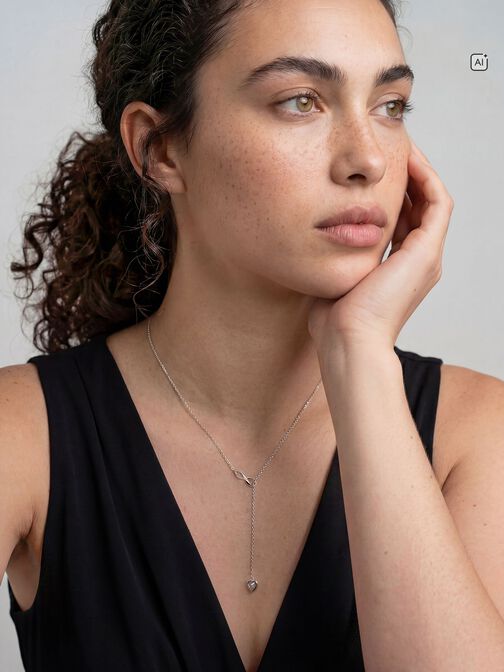 Collier, argent, hi-res