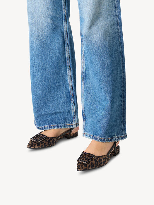 Slingpumps, LEOPARD, hi-res