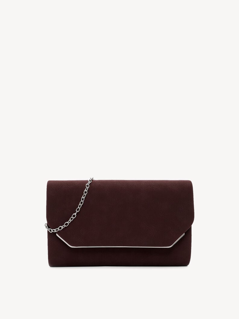 Clutch bag - red, darkwine, hi-res