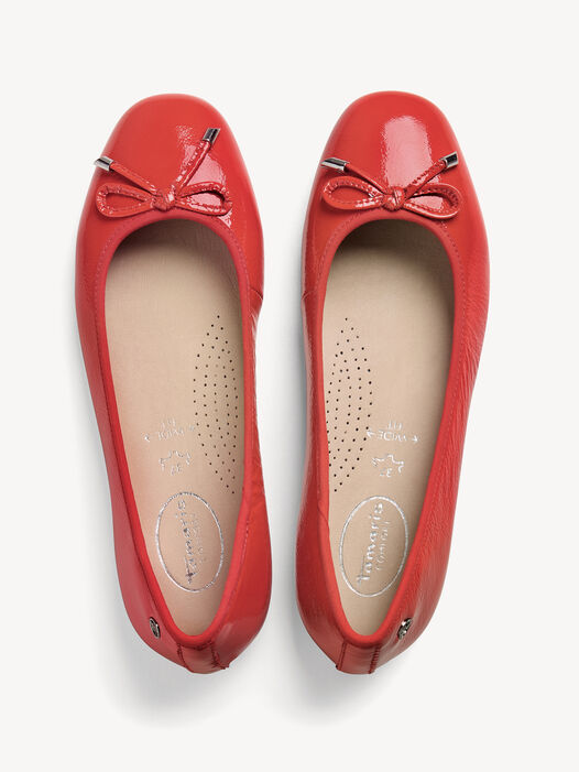 Ballerina, RED PATENT, hi-res