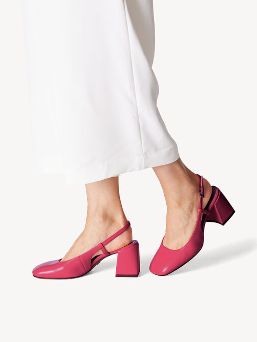 Slingpumps, PINK, hi-res