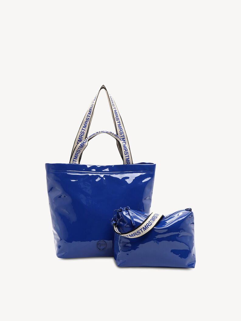 Shopping bag - blue, royal, hi-res
