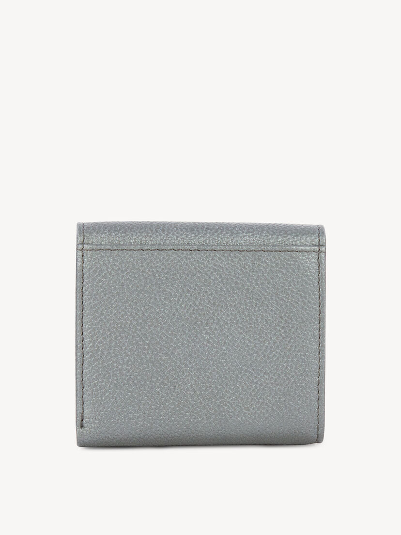 Leren Portemonnee - zilver, darksilver, hi-res