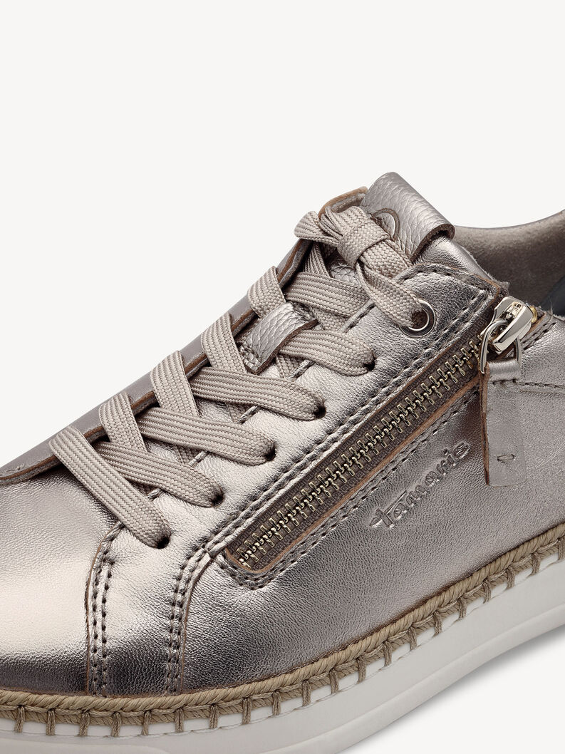 Ledersneaker - gold, GOLD, hi-res