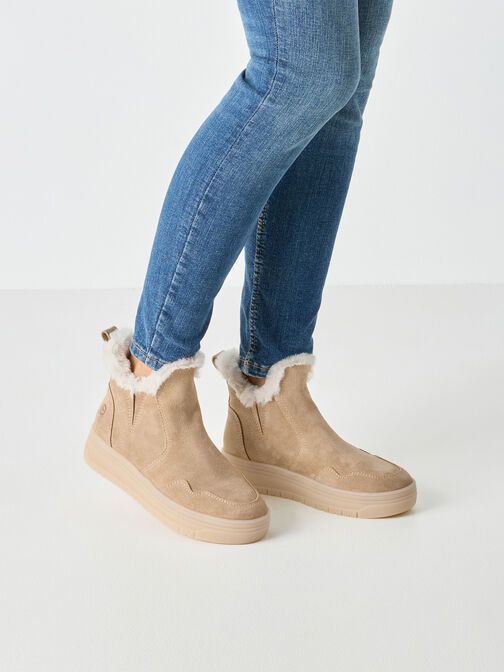 Stiefelette, BEIGE, hi-res