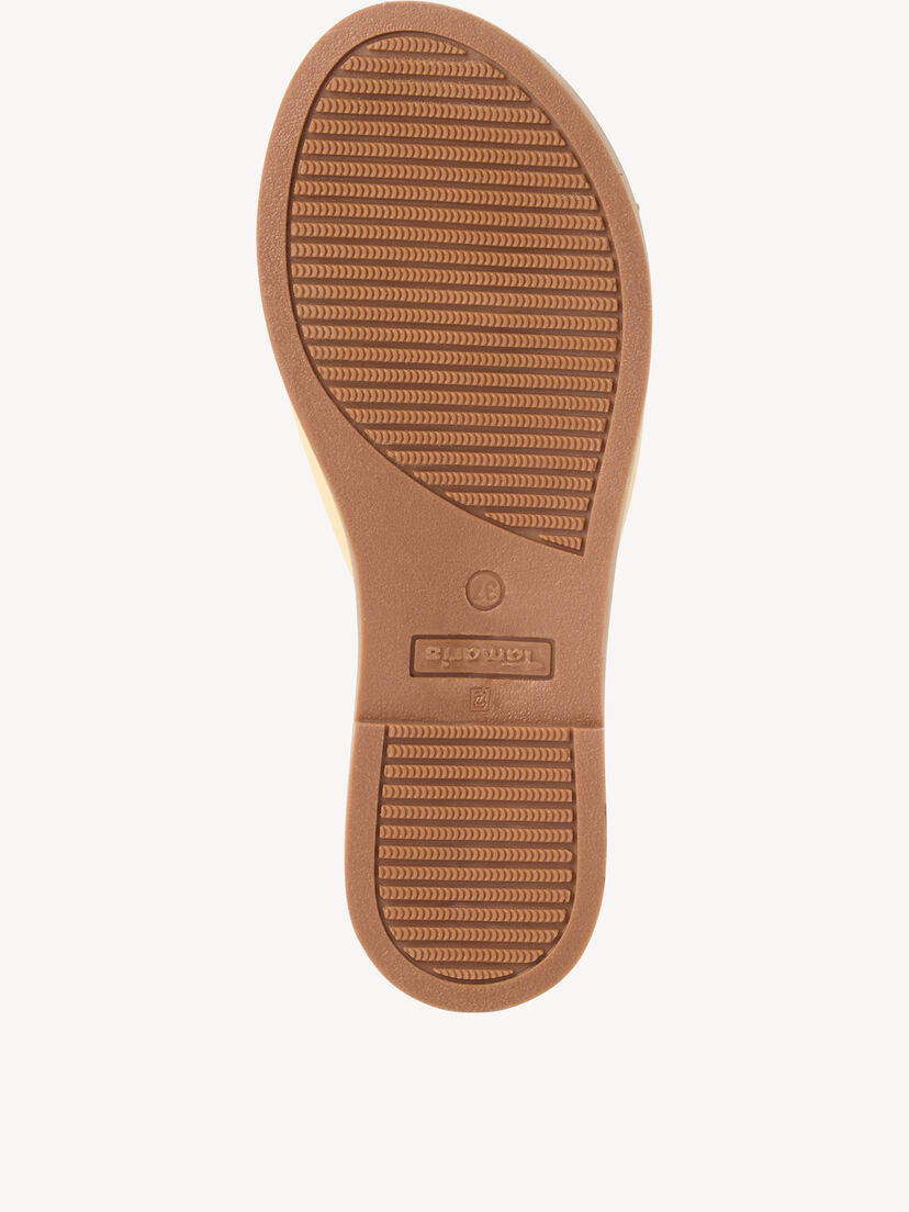 Leren Slipper - geel, SOFT LEMON, hi-res