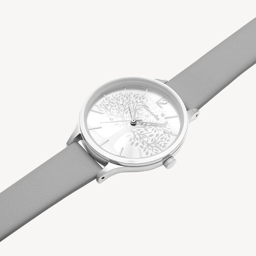 Horloge, silber-grau, hi-res