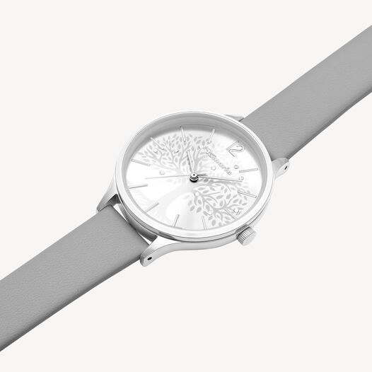 Horloge, silber-grau, hi-res