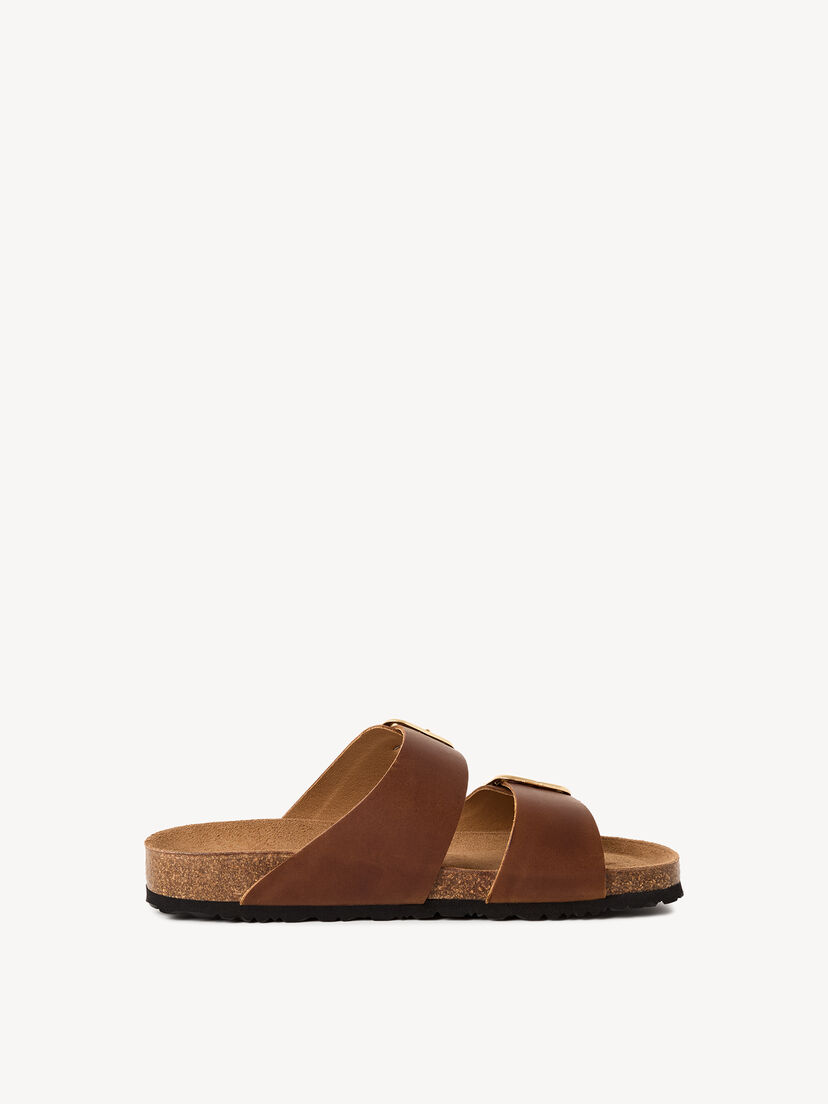 Slipper, COGNAC PULL-UP, hi-res