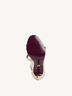 Sandale à talon en cuir - or rose, LT.GOLD STR., hi-res