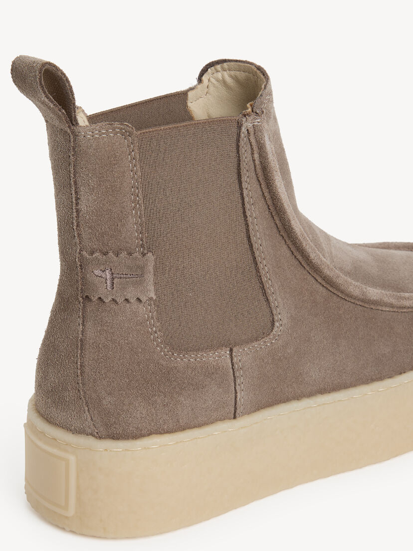 Leren Chelseaboot - beige, TAUPE, hi-res