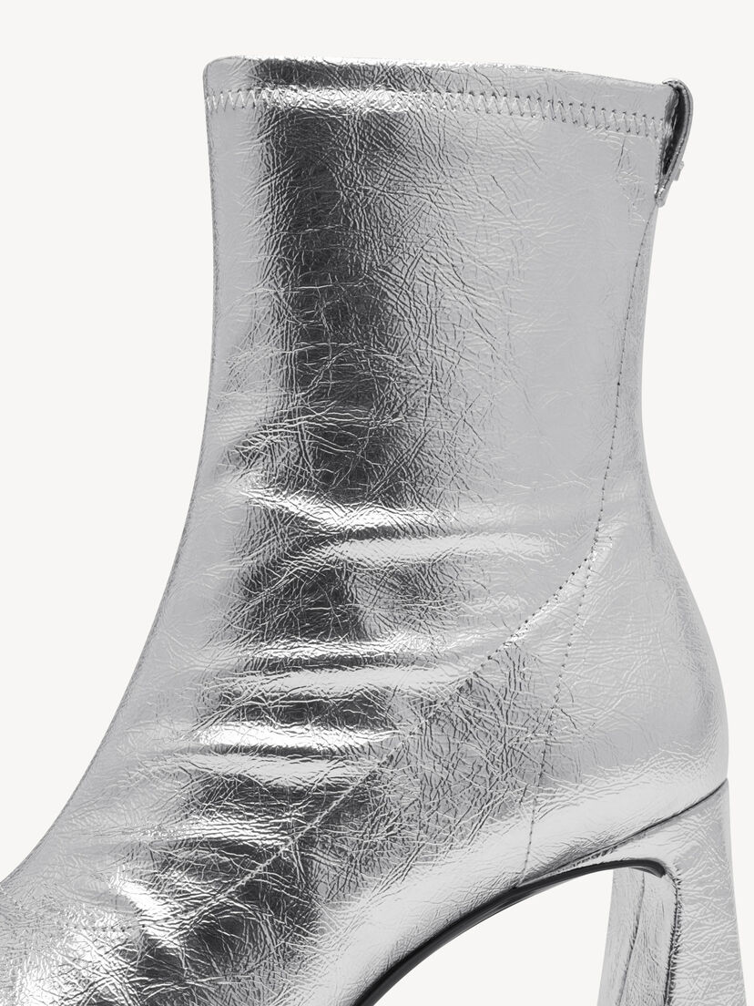 Enkellaarsje - zilver, SILVER, hi-res