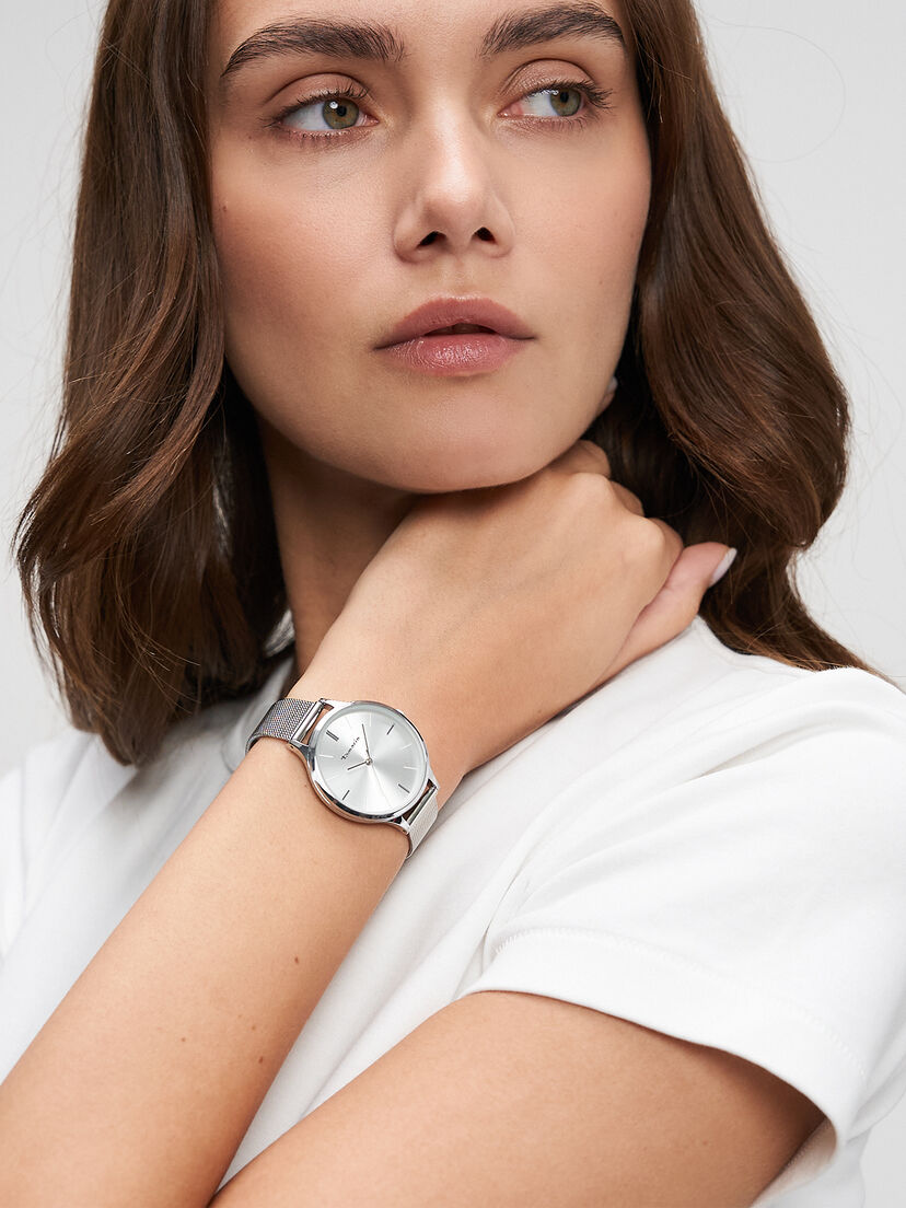 Horloge - zilver, silber, hi-res