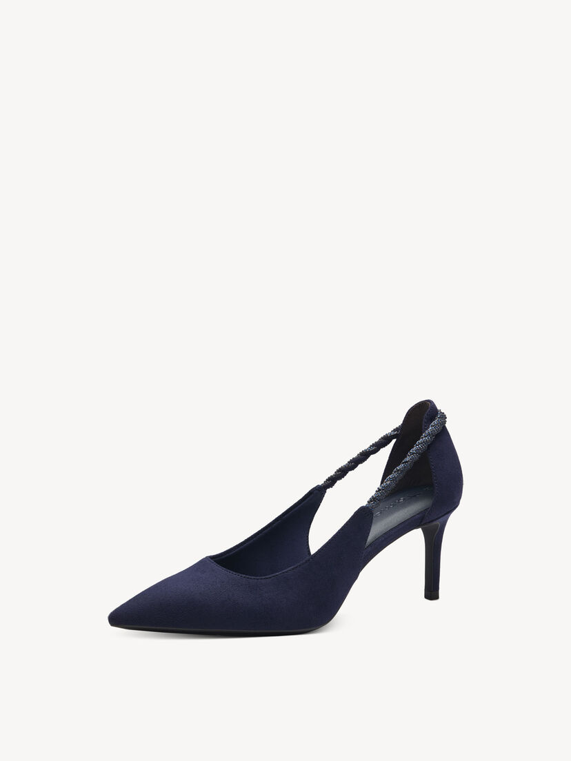 Pumps - blauw, DARK BLUE, hi-res