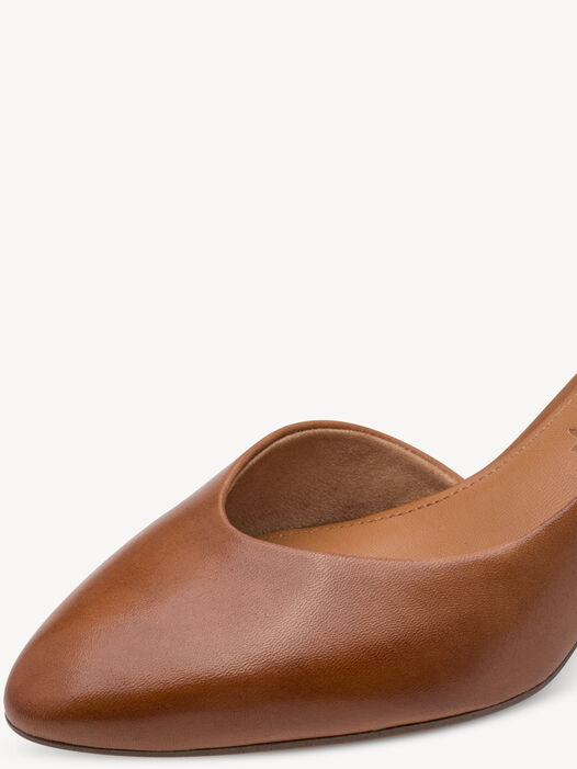 Pumps, cognac, hi-res