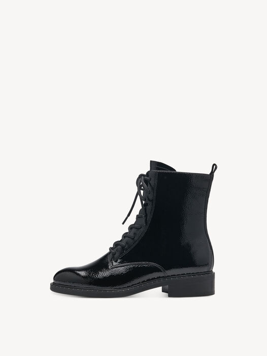 Enkellaarsje, BLACK PATENT, hi-res