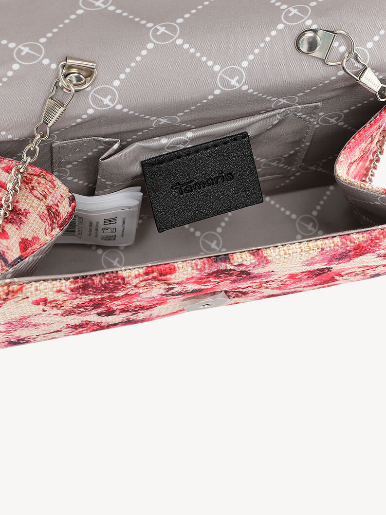 Clutch bag - red, red-kombi, hi-res