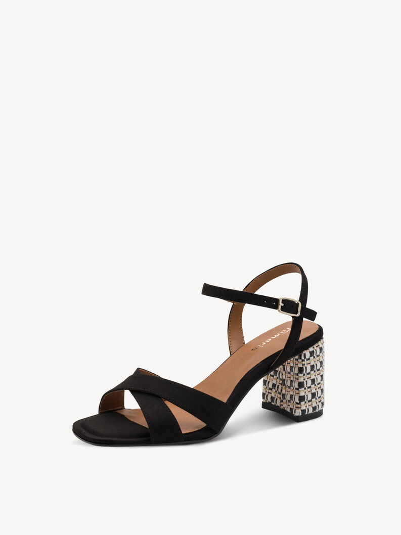 Sandale &agrave; talon - noir, BLACK COMB, hi-res