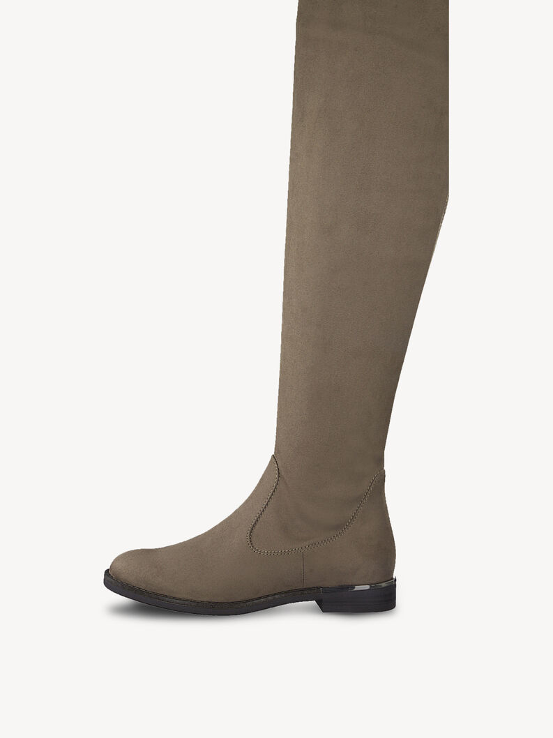 Overknee boots - brown, ANTELOPE, hi-res