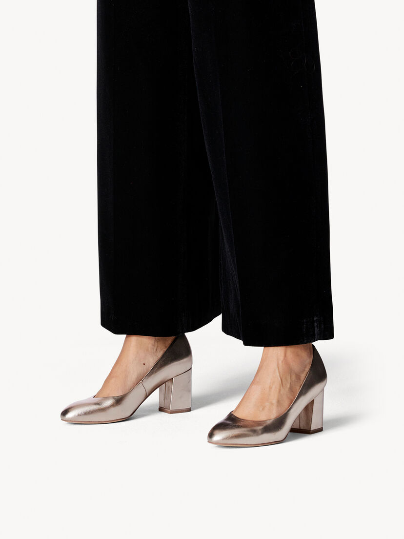 Pumps - goud, LIGHT GOLD, hi-res