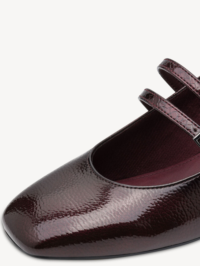 Escarpin - rouge, MERLOT COMB, hi-res