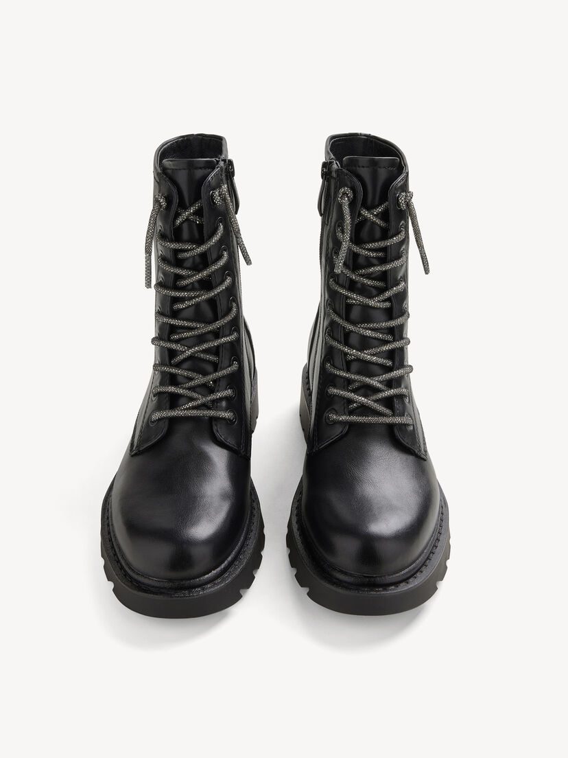 Enkellaarsje, BLACK/GLAM, hi-res