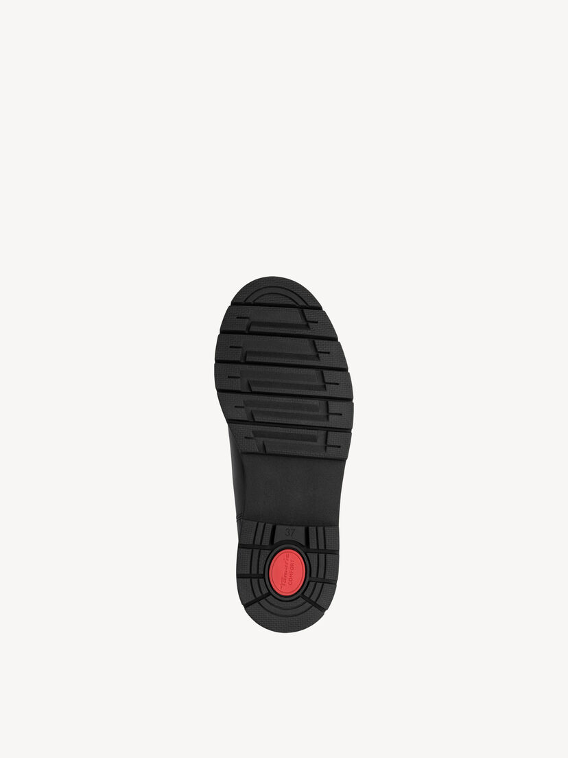 Chelseaboot - zwart warme voering, BLACK, hi-res