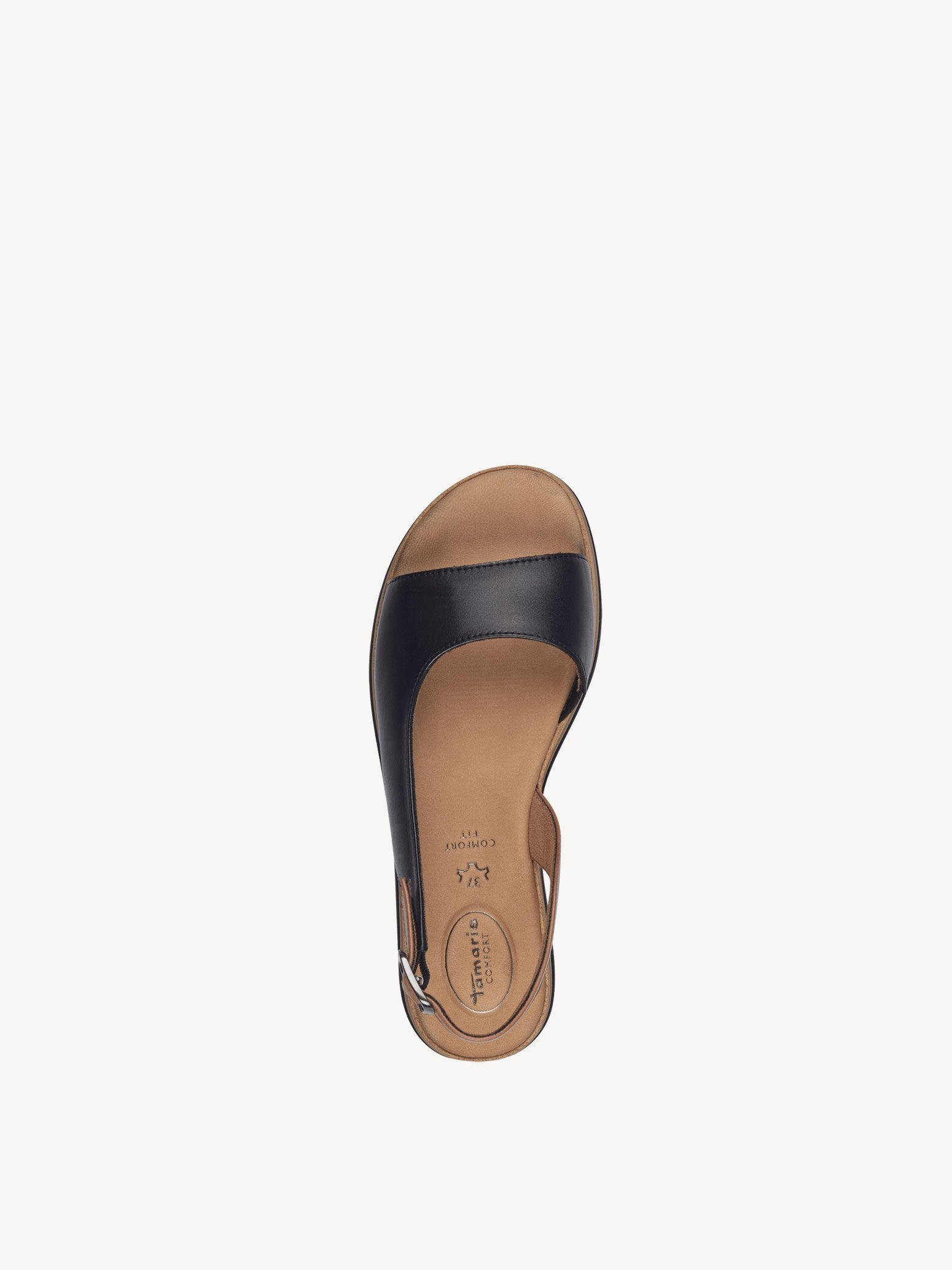 Ledersandalette - schwarz 8-88703-42-001: Tamaris Sandalen online 