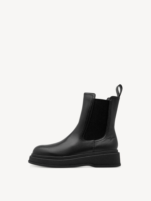 Chelseaboot, BLACK LEATHER, hi-res