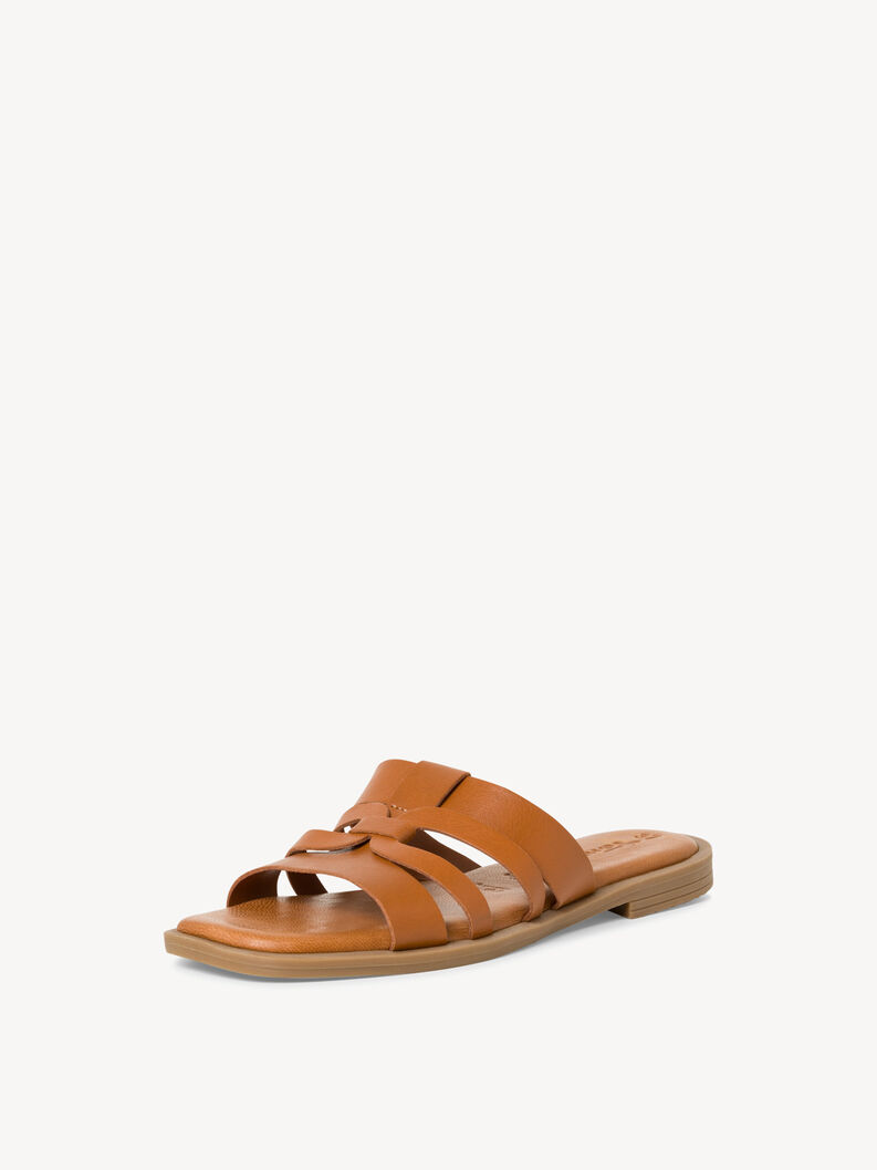 Leather Mule - brown, CUOIO, hi-res