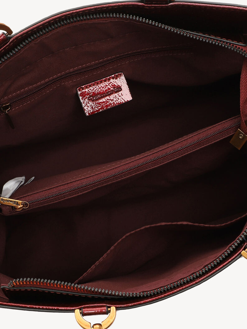 Sac cabas - rouge, darkwine, hi-res