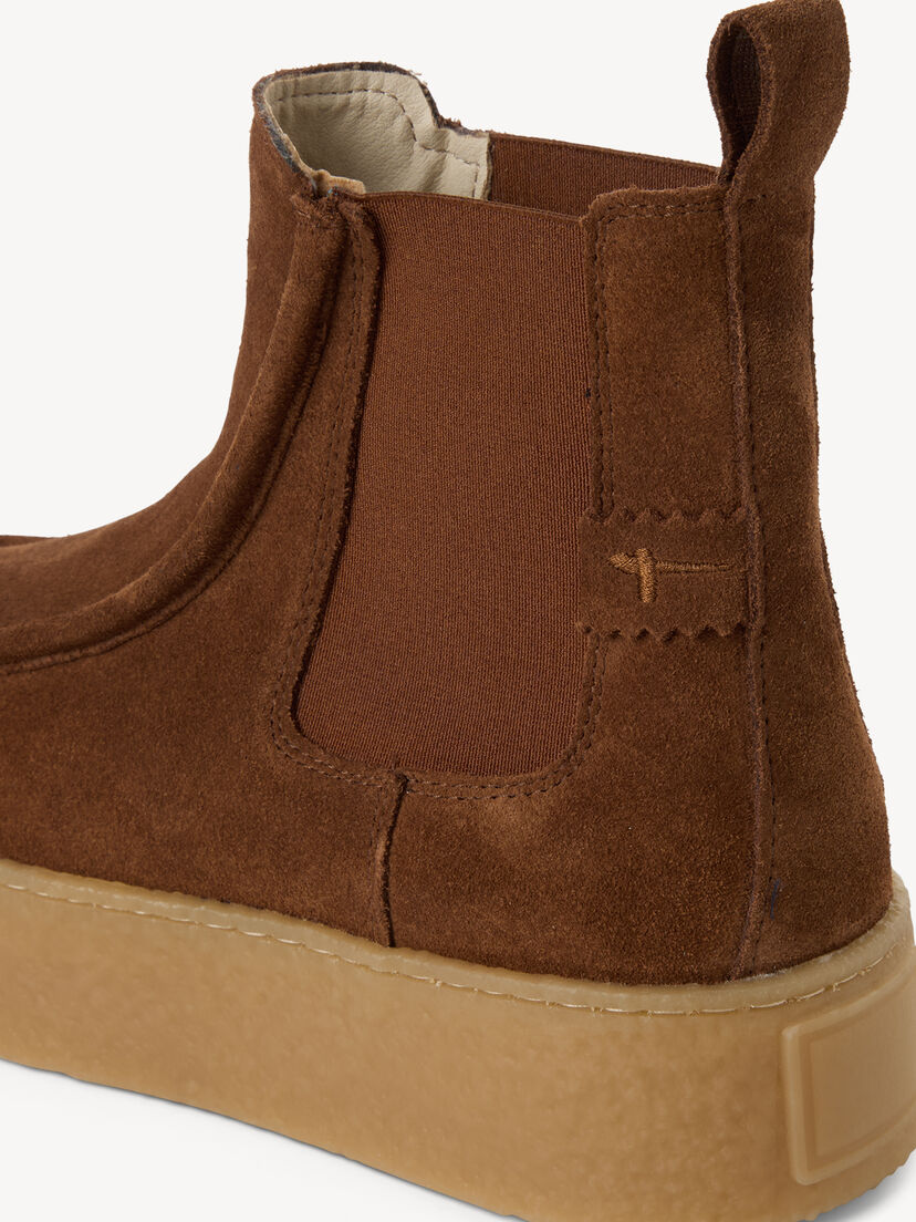 Leren Chelseaboot - bruin, cognac, hi-res