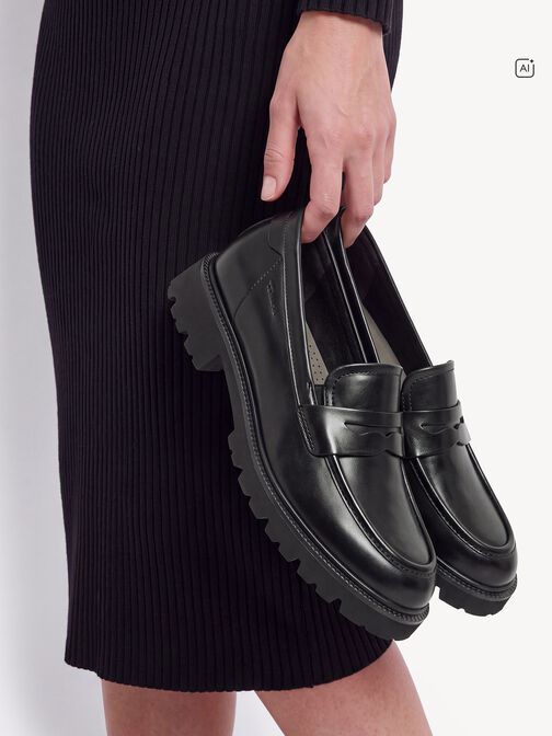 Slipper, BLACK NAPPA, hi-res