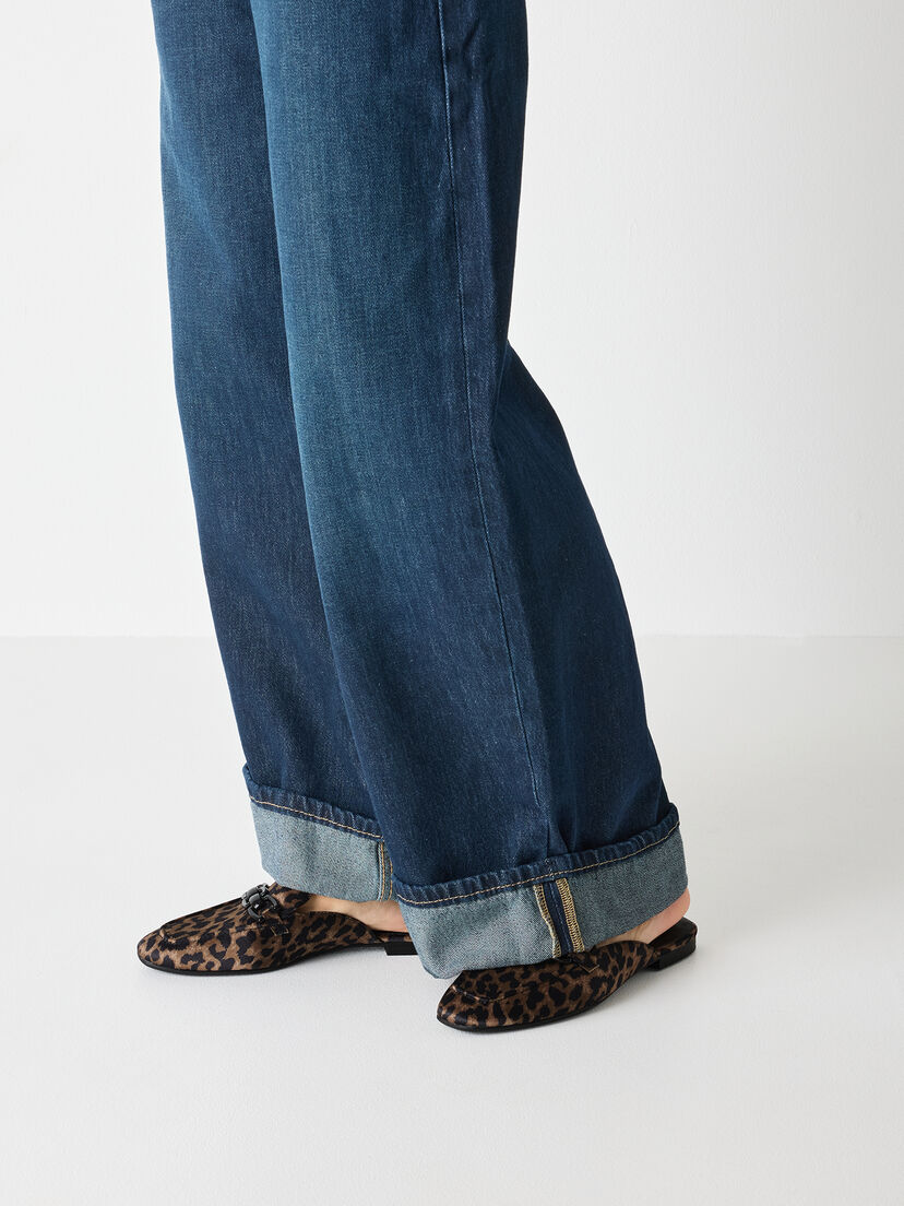 Sandaaltje - bruin, LEOPARD, hi-res