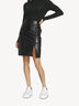 Leather skirt - black, black, hi-res