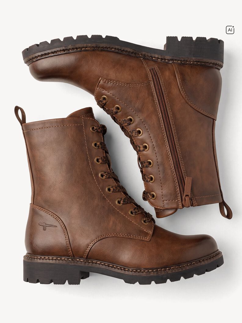 Bootie - brown, cognac, hi-res