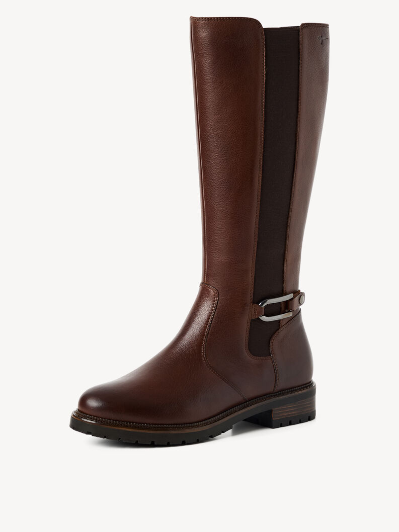 Leather Boots - brown, cognac, hi-res