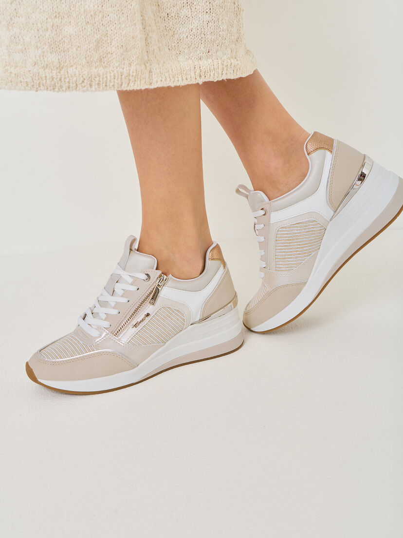 Sneaker, BEIGE COMB, hi-res