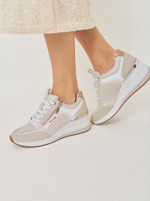 Sneaker, BEIGE COMB, hi-res