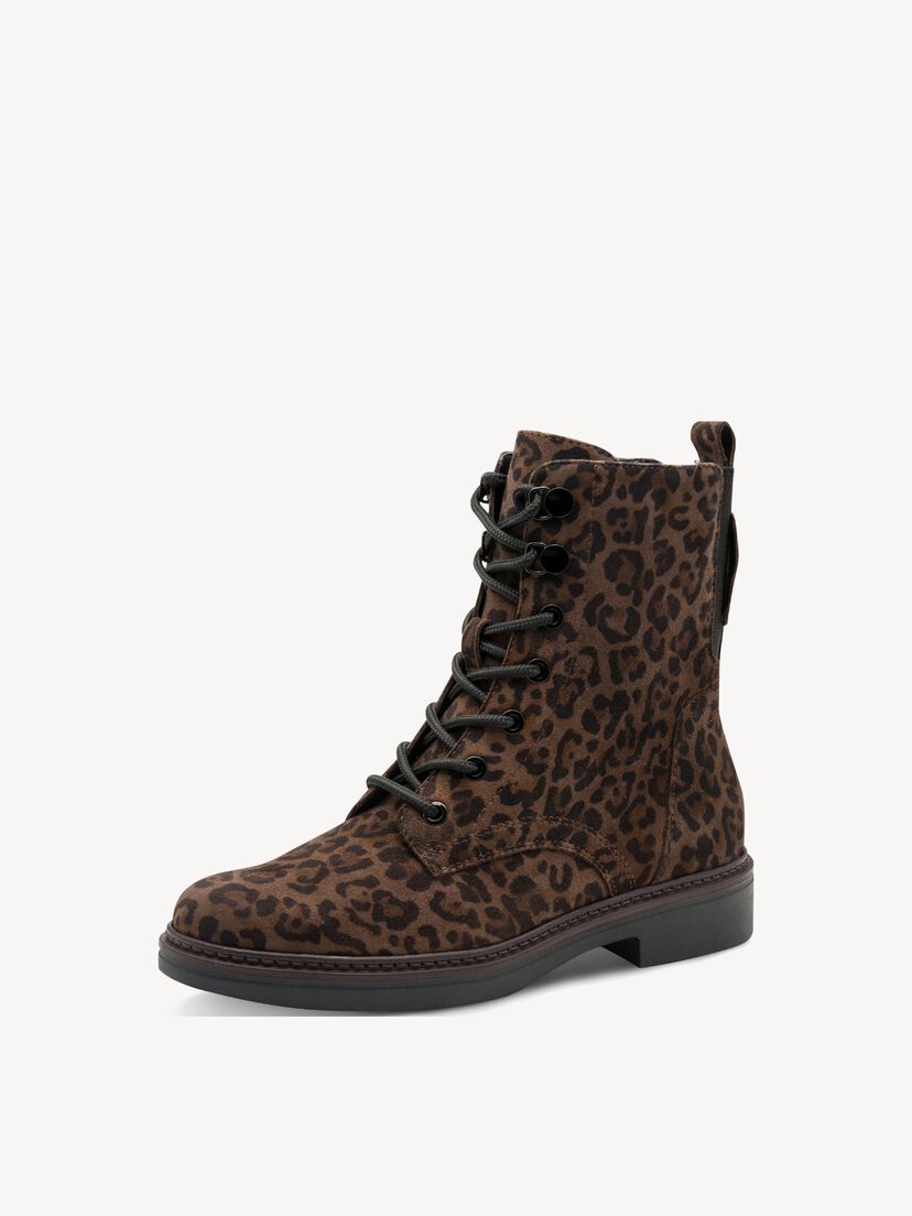 Enkellaarsje - bruin, DARK LEOPARD, hi-res