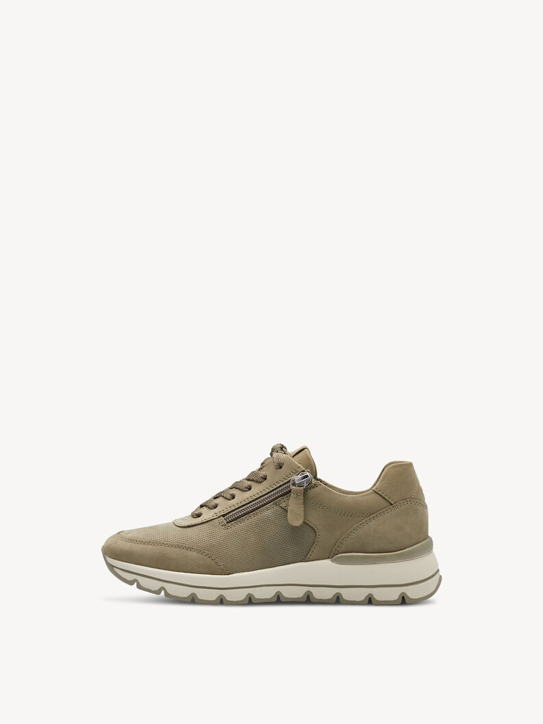 Ledersneaker - gr&uuml;n, OLIVE, hi-res