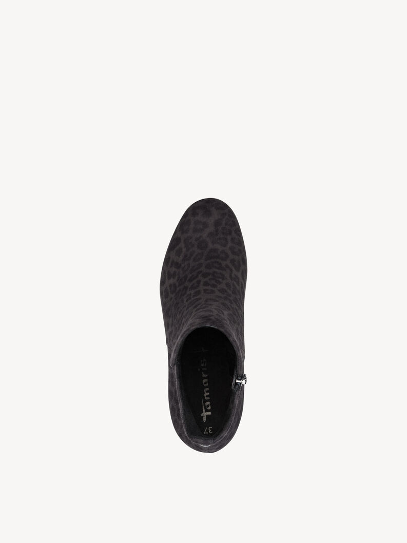 Bootie - grey, GREY LEOPARD, hi-res