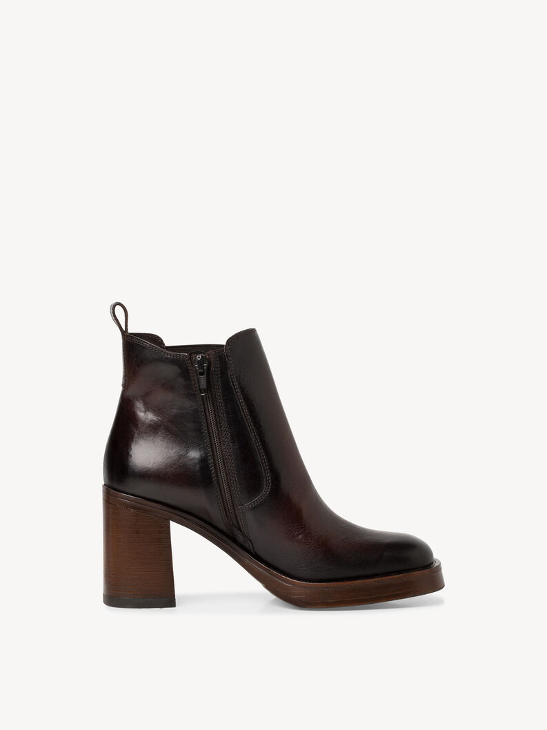 Leder Chelsea Boot - braun, DARK BROWN, hi-res