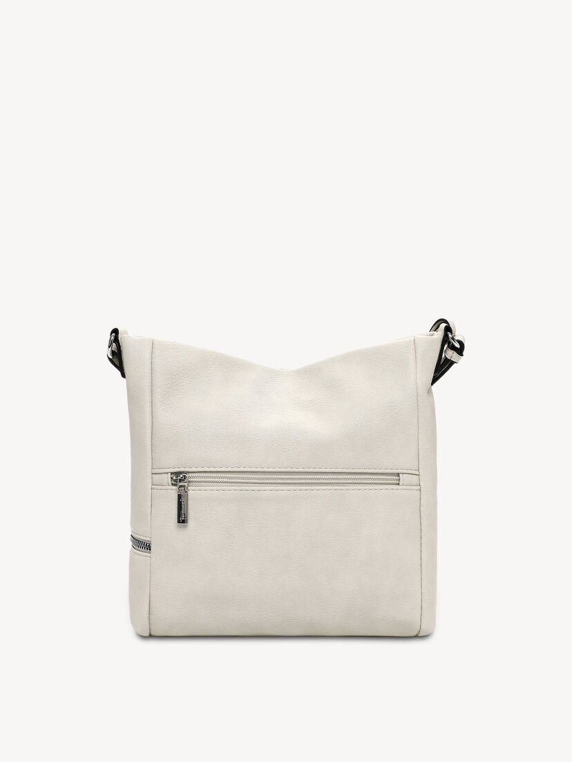 Schoudertas - grijs, ecru, hi-res