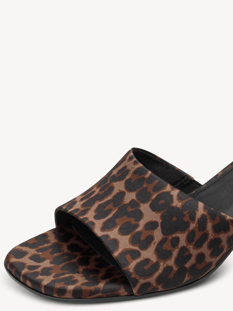 Ciabatte - marrone, LEOPARD, hi-res