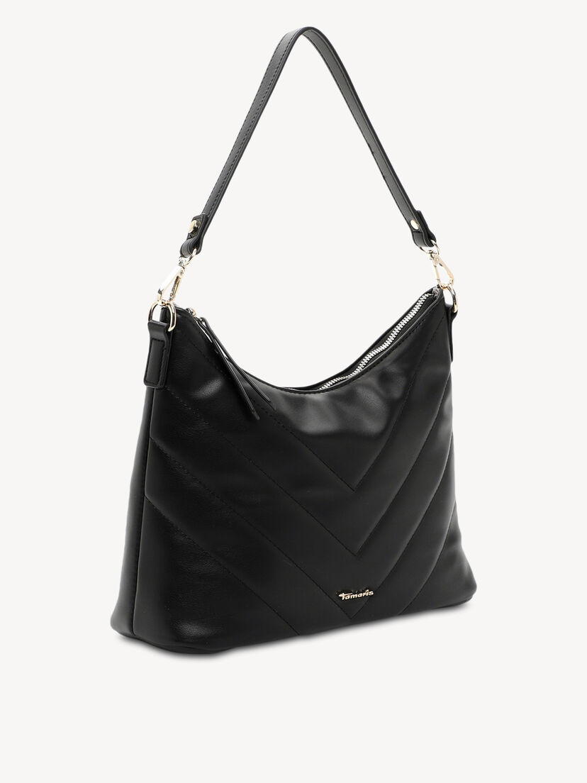 Handtas - zwart, black, hi-res