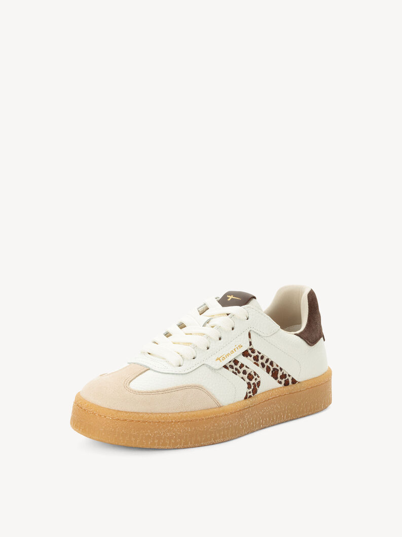 Ledersneaker, IVORY/LEOPARD, hi-res